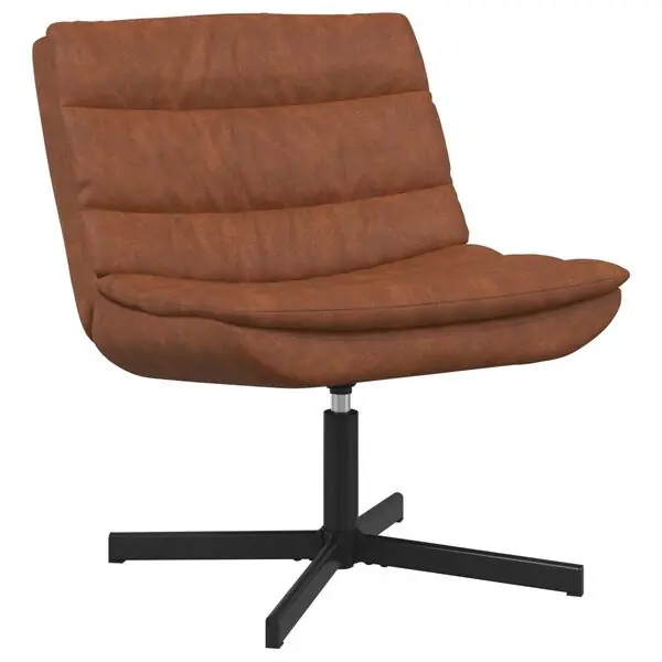 vidaXL Skrivstol Brun 63 x 75 x 76 cm Antik PU Reapris
