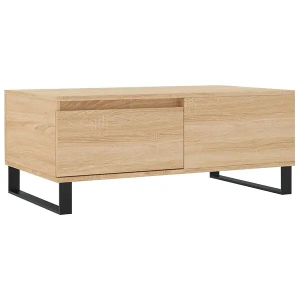 Kampanjpris vidaXL Soffbord sonoma-ek 90x50x36,5 cm konstruerat trä