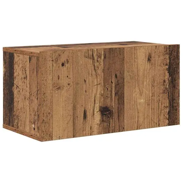 Beställ idag vidaXL TV-bänkset Väggmonterad Brun 60 x 30 x 30 cm Konstruerat trä