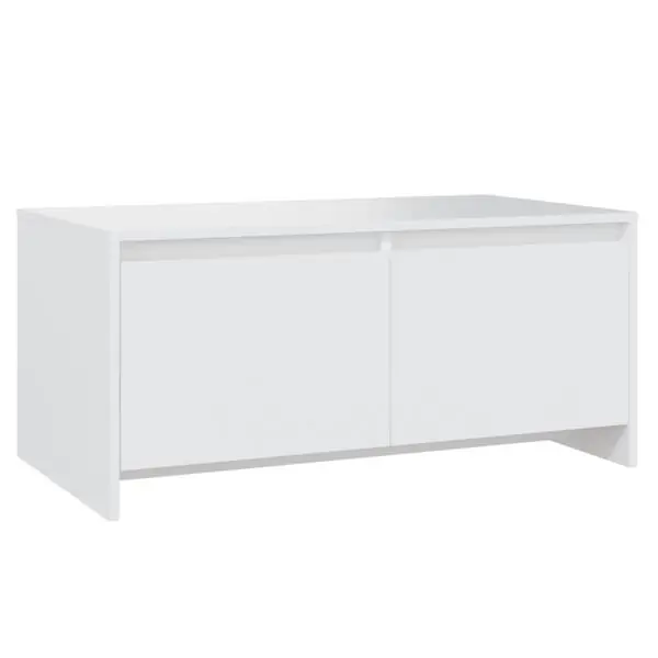 Kundfavorit vidaXL Soffbord vit 90x50x41,5 cm konstruerat trä