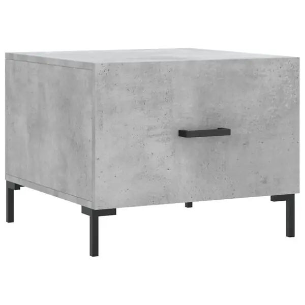 vidaXL Soffbord betonggrå 50x50x40 cm konstruerat trä Handla nu