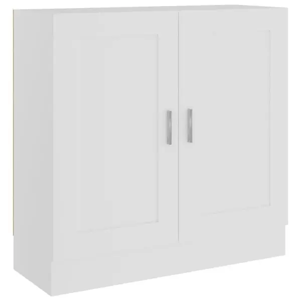 vidaXL Bokhylla vit 82,5x30,5x80 cm konstruerat trä Begränsat erbjudande