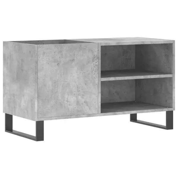 Lågt pris vidaXL Stereobänk betonggrå 85x38x48 cm konstruerat trä