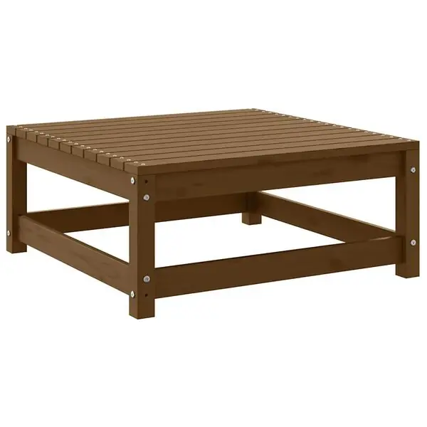Fri frakt vidaXL Trädgårdspall 70x70x30 cm honungsbrun massiv furu