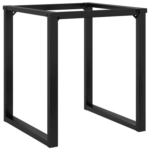 Fynd vidaXL Bordsben för matbord O-ram 60x60x73 cm stål