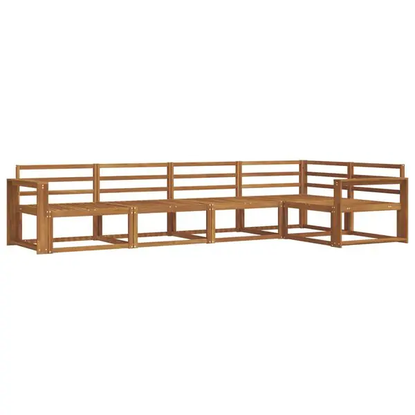 Reapris vidaXL Utomhussoffset 5 pcs Naturlig Massivt Akaciaträ