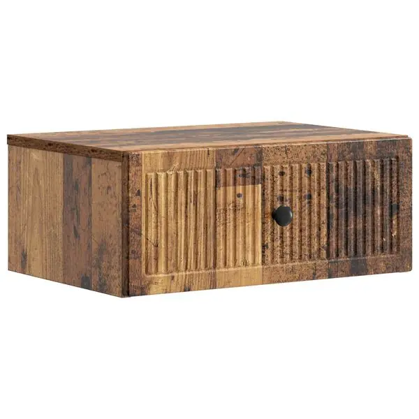 Reapris vidaXL Nattduksbord Gammalt trä 49 x 34,5 x 20 cm Konstruerat trä