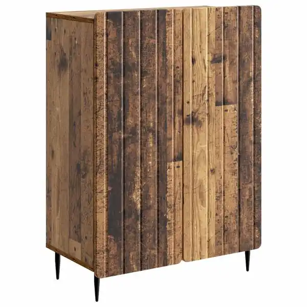 Endast denna vecka vidaXL Sideboard Gammalt trä 66 x 34,5 x 92 cm Konstruerat trä
