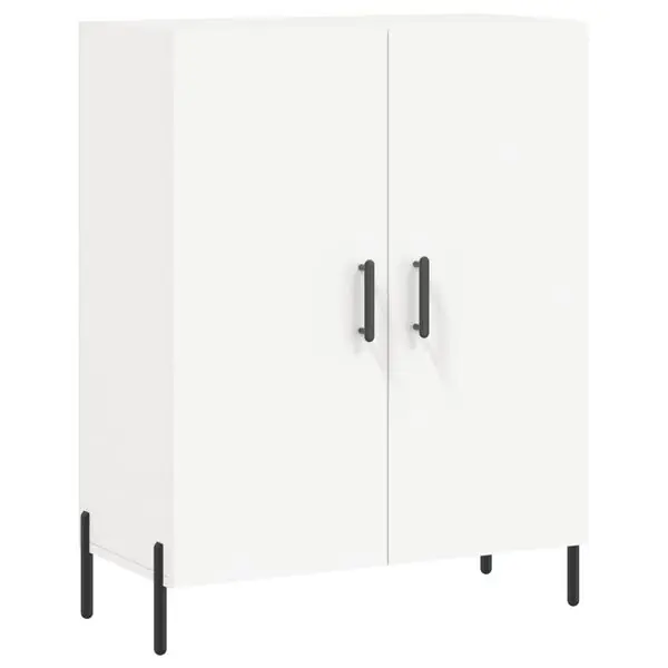 vidaXL Skåp vit 69,5x34x90 cm konstruerat trä Rabatt