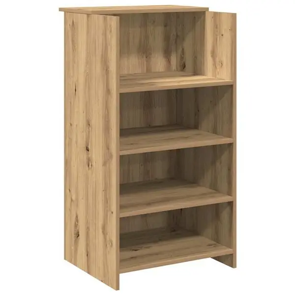 Nedsatt pris vidaXL Receptionsdisk artisan ek 55x50x103,5 cm konstruerat trä