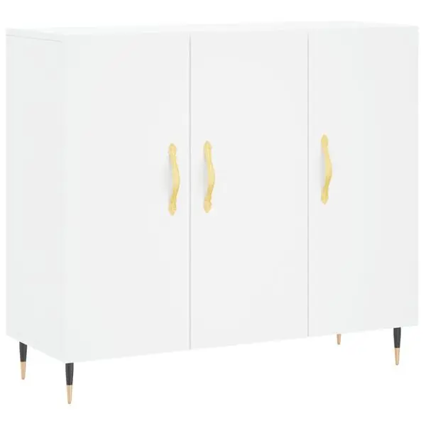 Reapris vidaXL Skänk vit 90x34x80 cm konstruerat trä