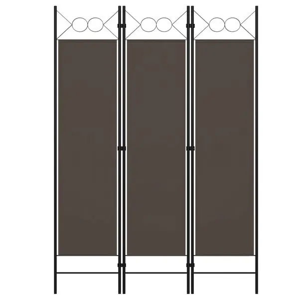Snabb frakt vidaXL Rumsavdelare 3 paneler antracit 120x180 cm