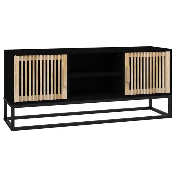 Utförsäljning vidaXL Tv-bänk svart 105x30x45 cm konstruerat trä