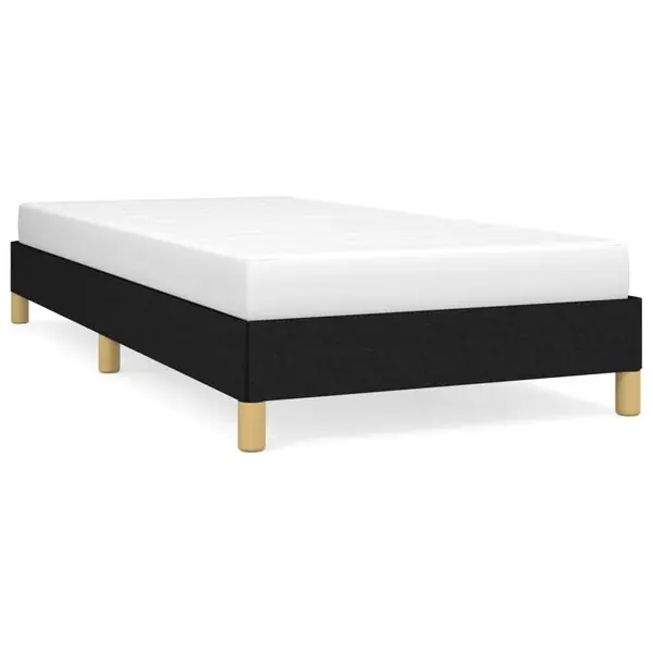 Fynd vidaXL Sängram utan madrass svart 90x190 cm tyg