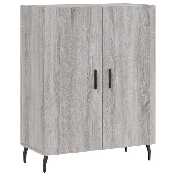Populär vidaXL Skänk grå sonoma 69,5x34x90 cm konstruerat trä