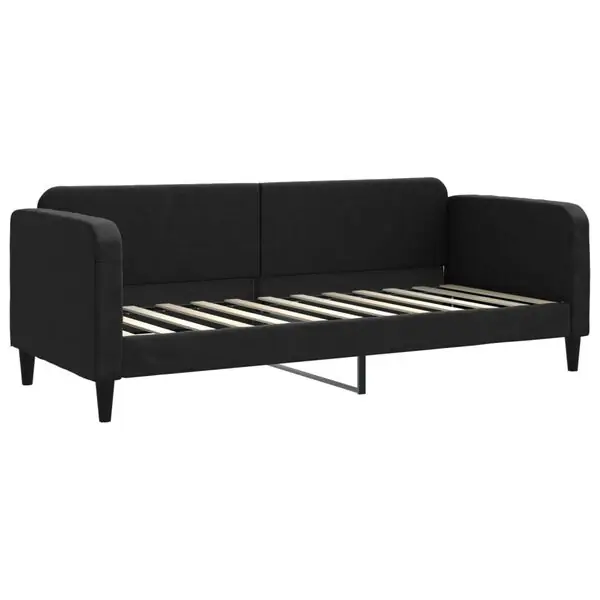 vidaXL Dagbädd svart 80x200 cm tyg Rabatter