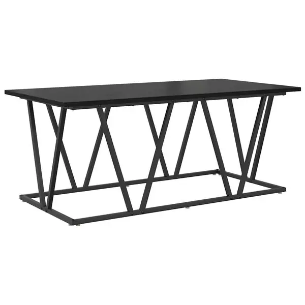 Populär vidaXL Kaffeebord Svart Ek 100 x 50 x 40 cm