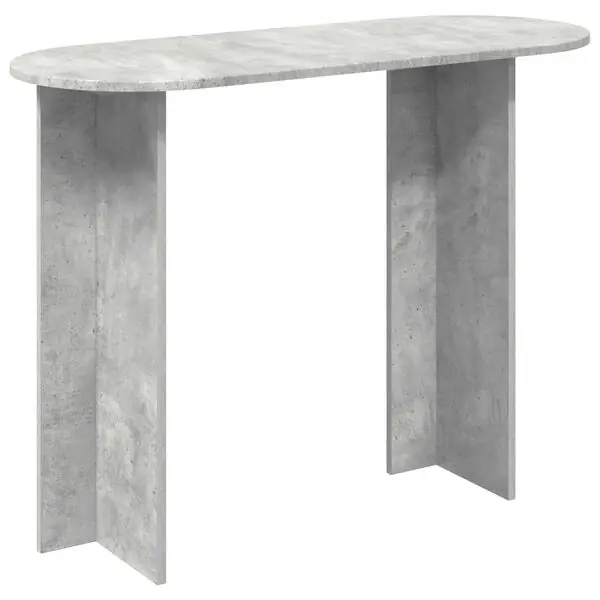 vidaXL Konsolbord Betonggrå 100 x 39,5 x 75 cm Konstruerat trä Endast denna vecka