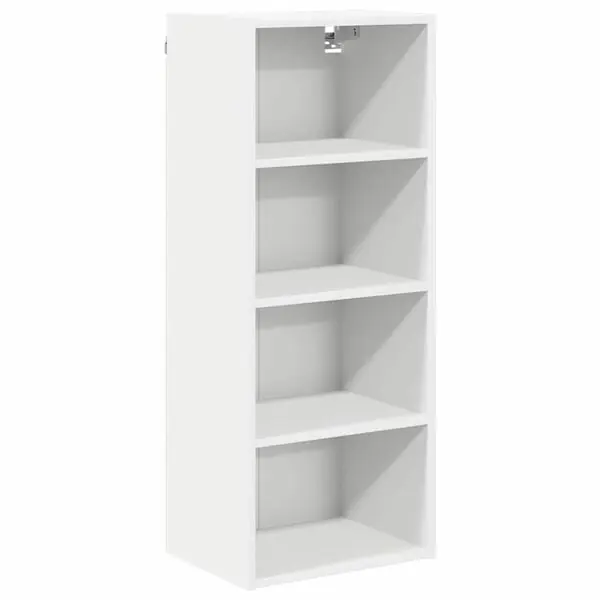 Reapris vidaXL Hängande skåp Vit 40 x 29,5 x 100 cm Konstruerat trä
