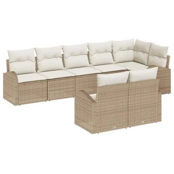vidaXL Trädgårdsoffset Beige och gräddfärgad 55 x 55 x 37 cm Köp online