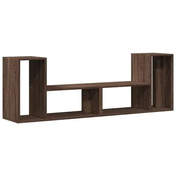 Erbjudande vidaXL Tv-skåp 2 st brun ek 75x30x50 cm konstruerat trä