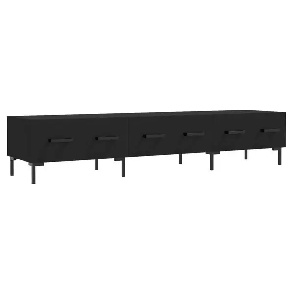 vidaXL Tv-bänk svart 150x36x30 cm konstruerat trä Handla nu