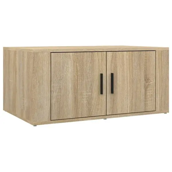 Fynd vidaXL Soffbord sonoma-ek 80x50x36 cm konstruerat trä