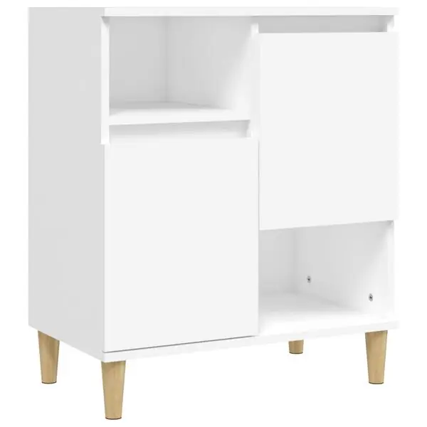 vidaXL Byrå vit 60x35x70 cm konstruerat trä Begränsat antal