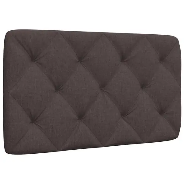 Kampanj vidaXL Headboard Cushion Dark Brown 80 cm Fabric