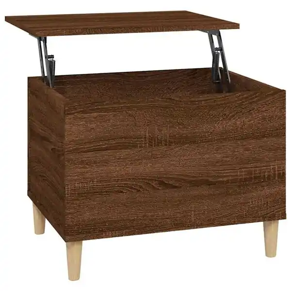 Fynd vidaXL Soffbord brun ek 60x44,5x45 cm konstruerat trä