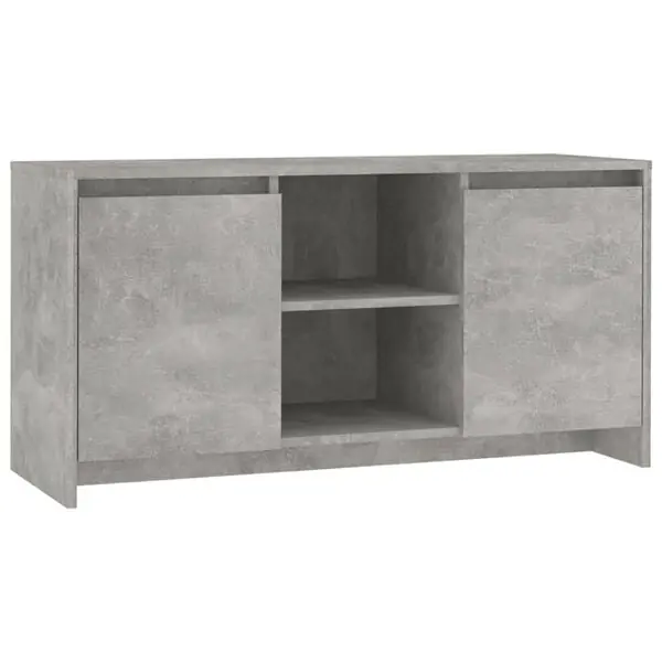 Kampanjpris vidaXL Tv-bänk betonggrå 102x37,5x52,5 cm konstruerat trä