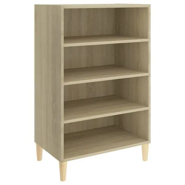 Fynd vidaXL Skänk sonoma-ek 57x35x90 cm spånskiva