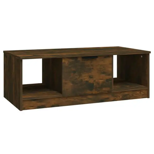 Snabb leverans vidaXL Soffbord rökfärgad ek 102x50x36 cm konstruerat trä