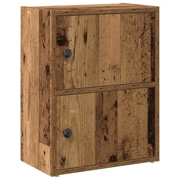 Kampanj vidaXL Bokhylla åldrat trä 40x24x52 cm konstruerat trä