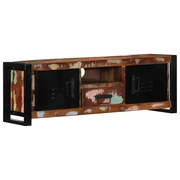 Begränsat erbjudande vidaXL TV-bänk 100x30x35 cm massivt trä återvunnet