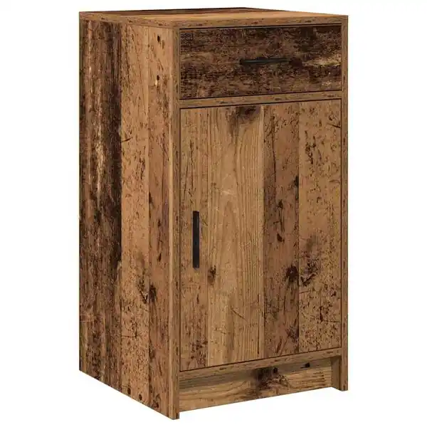 vidaXL Sideboard Gammalt trä 40 x 40,5 x 75 cm Konstruerat trä Sänkt pris