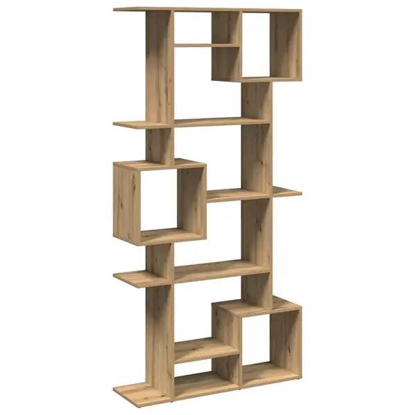 vidaXL Bokhylla ek 92x29x188 cm konstruerat trä Köp nu