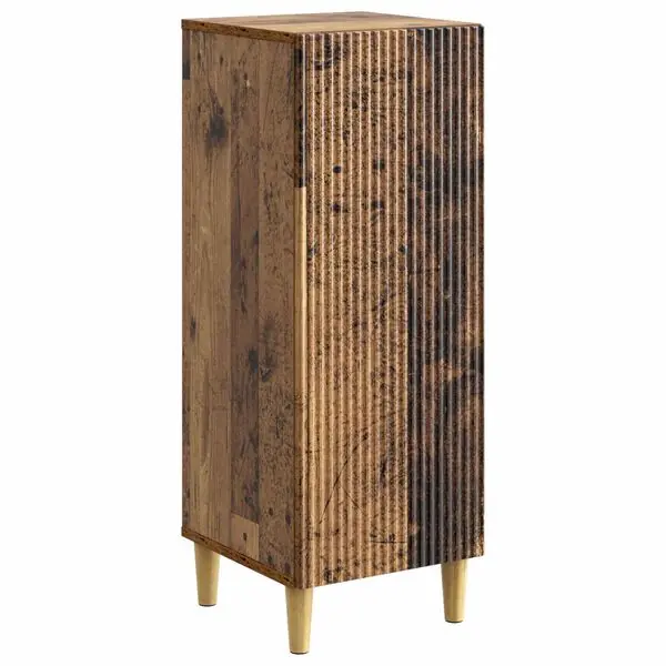 vidaXL Sideboard Gammalt trä 33 x 34,5 x 90 cm Konstruerat trä Utförsäljning