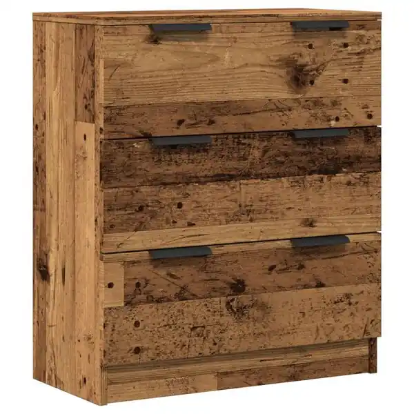 Fynd vidaXL Skänk åldrat trä 60x30x70 cm konstruerat trä