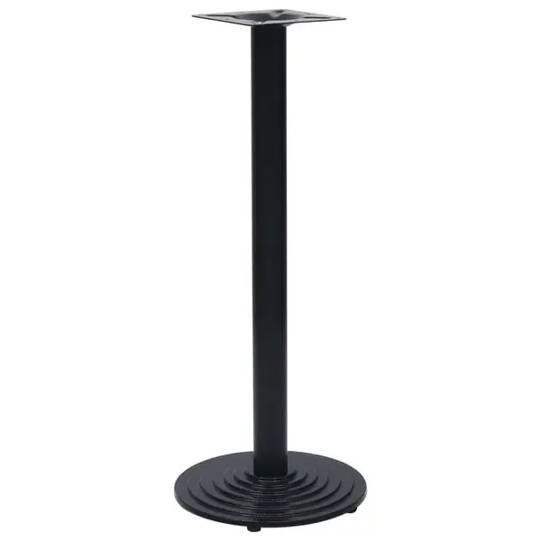 vidaXL Bistro bordsben svart Ø43x107 cm gjutjärn Extra rabatt
