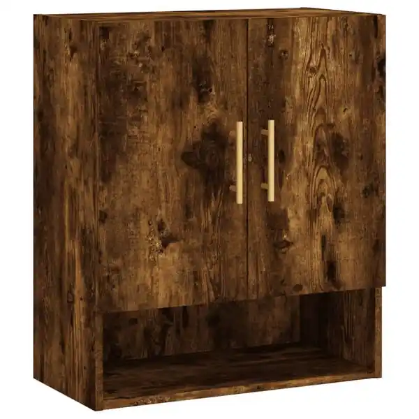 vidaXL Väggskåp rökfärgad ek 60x31x70 cm konstruerat trä Snabb leverans