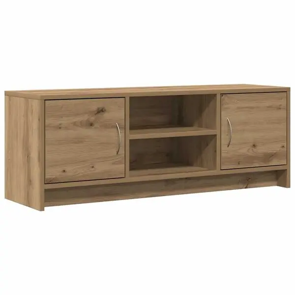 vidaXL Tv-bänk ek 102x30x37,5 cm konstruerat trä Erbjudande