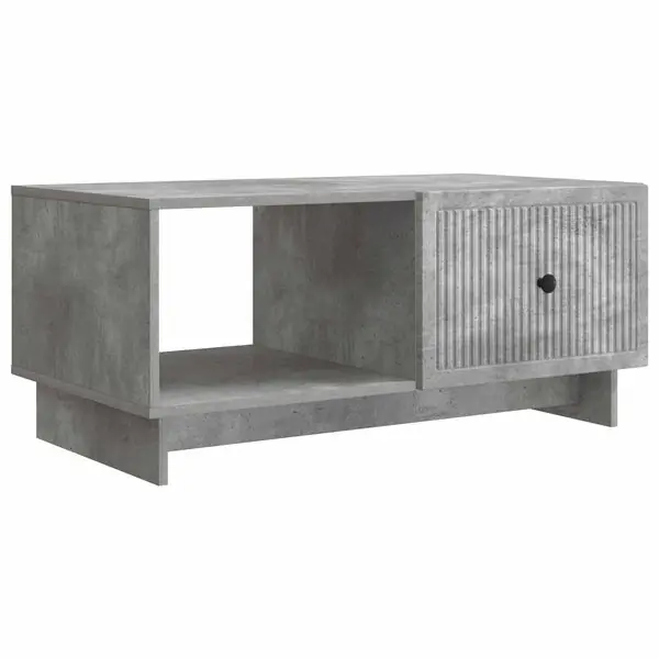 vidaXL Kaffeebord Betonggrå 90 x 50 x 40 cm Konstruerat trä Outlet