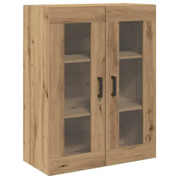 vidaXL Väggskåp Artisan Ek 69,5 x 34 x 90 cm Konstruerat trä Rabatt