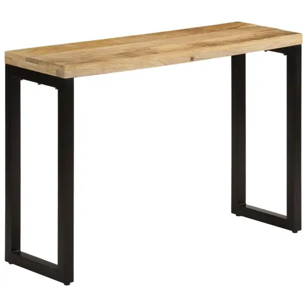 Bästa pris vidaXL Avlastningsbord 110x35x76 cm massivt grovt mangoträ