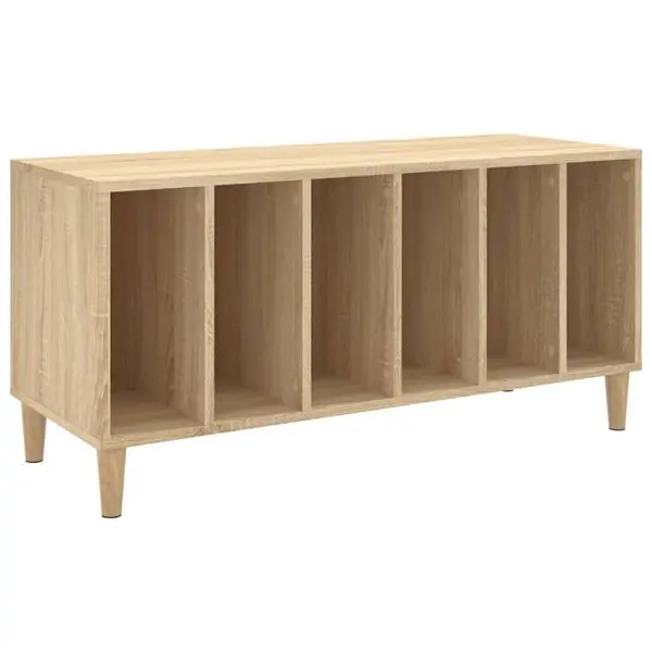 vidaXL Stereobänk sonoma-ek 100x38x48 cm konstruerat trä Köp online