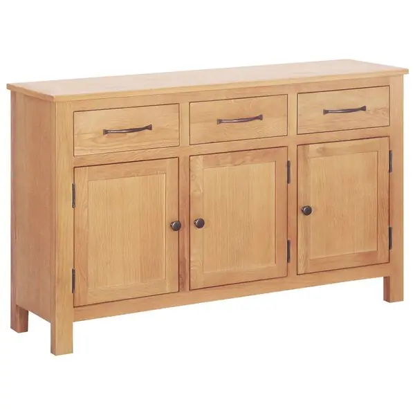 Snabb frakt vidaXL Sideboard Brun 112 x 33.5 x 70 cm Solitt Ekträ