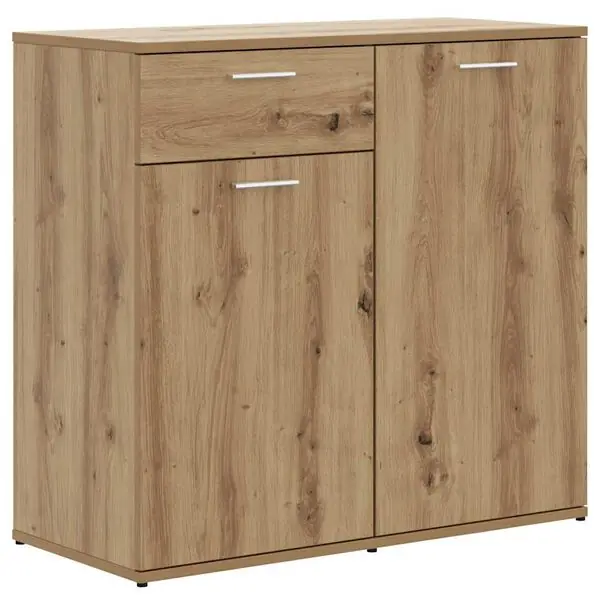 Expressleverans vidaXL Skänk ek 80x36x75 cm konstruerat trä