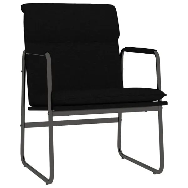 Fynd vidaXL Loungestol svart 55x64x80 cm tyg