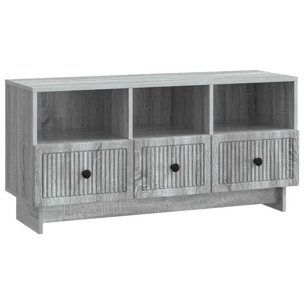 vidaXL TV-skåp Grå sonoma-ek 102 x 34,5 x 50 cm Konstruerat trä Köp nu